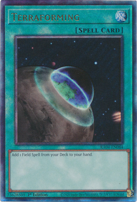 Yugioh - Terraforming *Select Rarity* RA04-EN084 (NM)