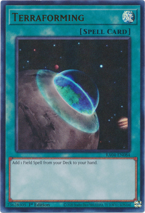 Yugioh - Terraforming *Select Rarity* RA04-EN084 (NM)