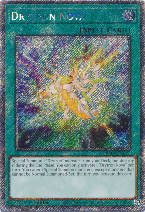 Yugioh - Drytron Nova *Select Rarity* RA04-EN097 (NM)