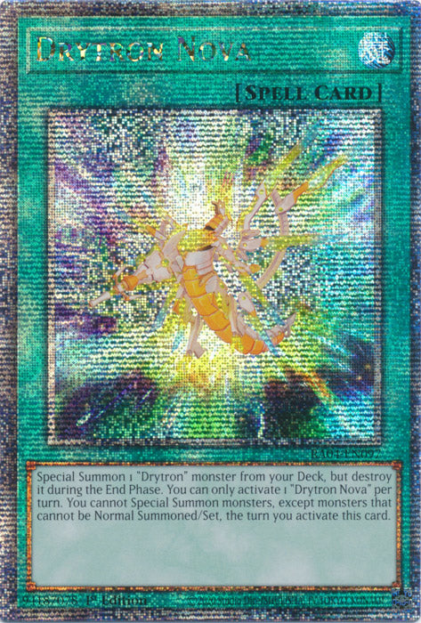 Yugioh - Drytron Nova *Select Rarity* RA04-EN097 (NM)