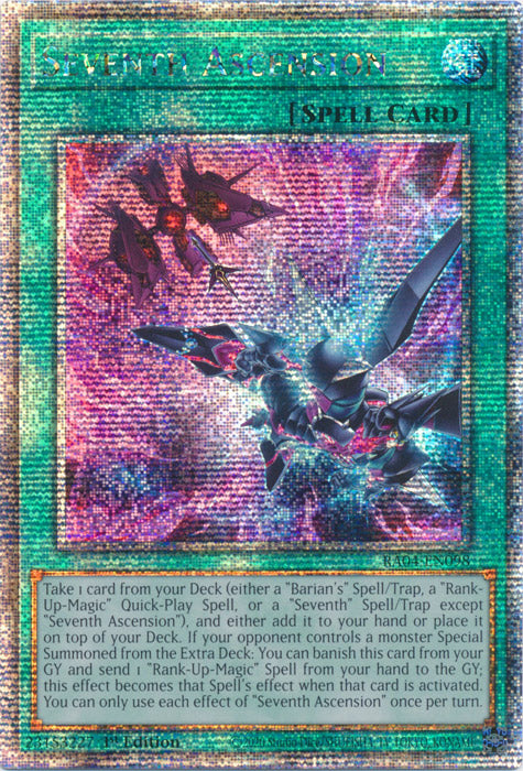 Yugioh - Seventh Ascension *Select Rarity* RA04-EN098 (NM)