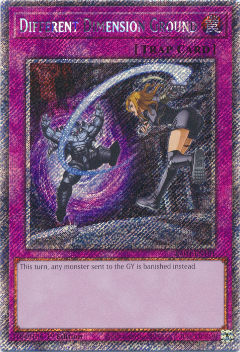 Yugioh - Different Dimension Ground *Select Rarity* RA04-EN101 (NM)