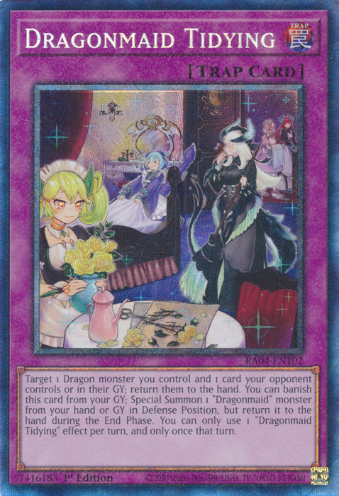 Yugioh - Dragonmaid Tidying *Select Rarity* RA04-EN102 (NM)