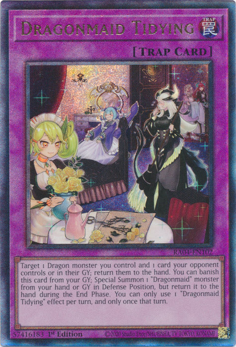 Yugioh - Dragonmaid Tidying *Select Rarity* RA04-EN102 (NM)
