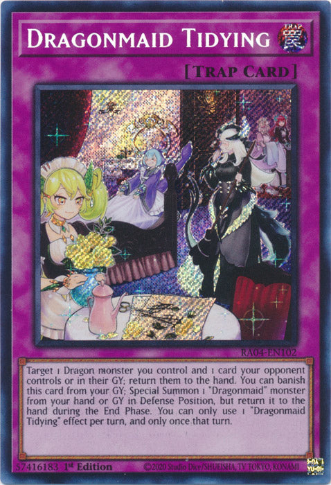 Yugioh - Dragonmaid Tidying *Select Rarity* RA04-EN102 (NM)