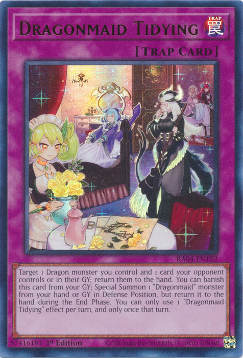 Yugioh - Dragonmaid Tidying *Select Rarity* RA04-EN102 (NM)