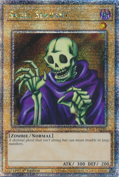 Yugioh - Skull Servant *Select Rarity* RA04-EN110 (NM)