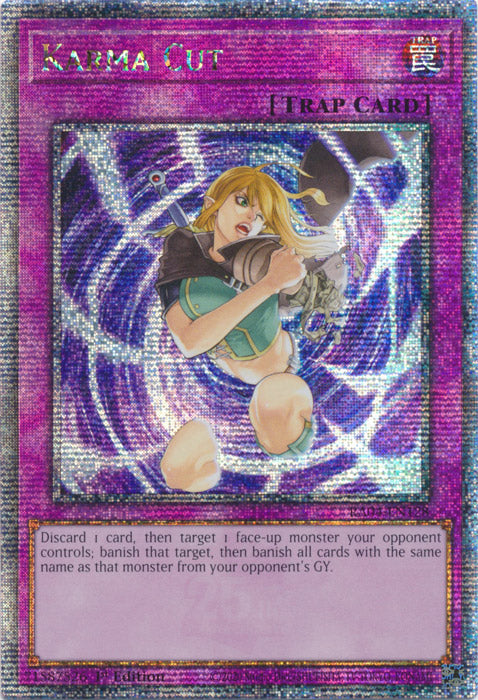 Yugioh - Karma Cut *Select Rarity* RA04-EN128 (NM)