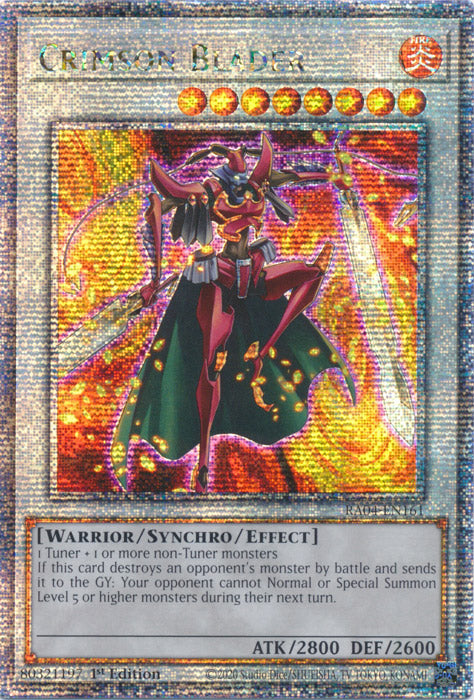 Yugioh - Crimson Blader *Select Rarity* RA04-EN161 (NM)