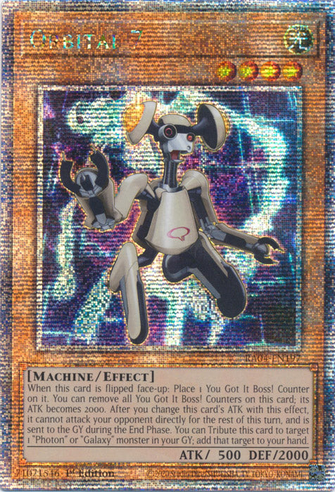 Yugioh - Orbital 7 *Select Rarity* RA04-EN197 (NM)
