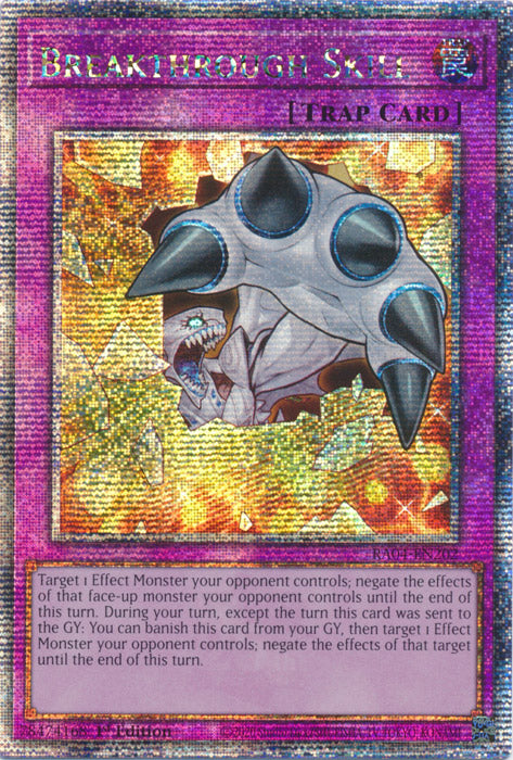 Yugioh - Breakthrough Skill *Select Rarity* RA04-EN202 (NM)