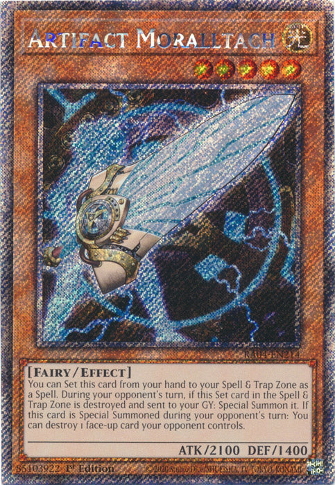 Yugioh - Artifact Moralltach *Select Rarity* RA04-EN214 (NM)~