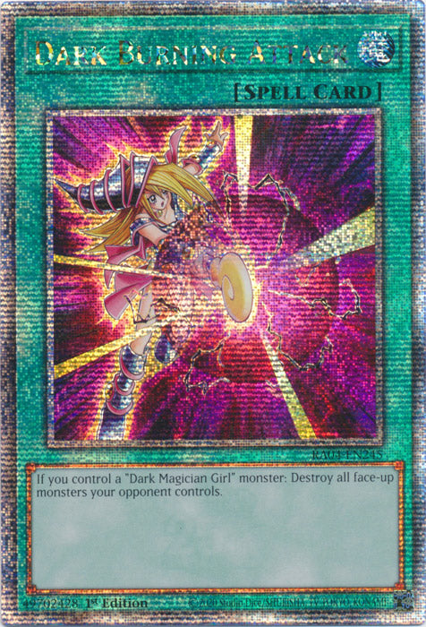 Yugioh - Dark Burning Attack *Select Rarity* RA04-EN245 (NM)