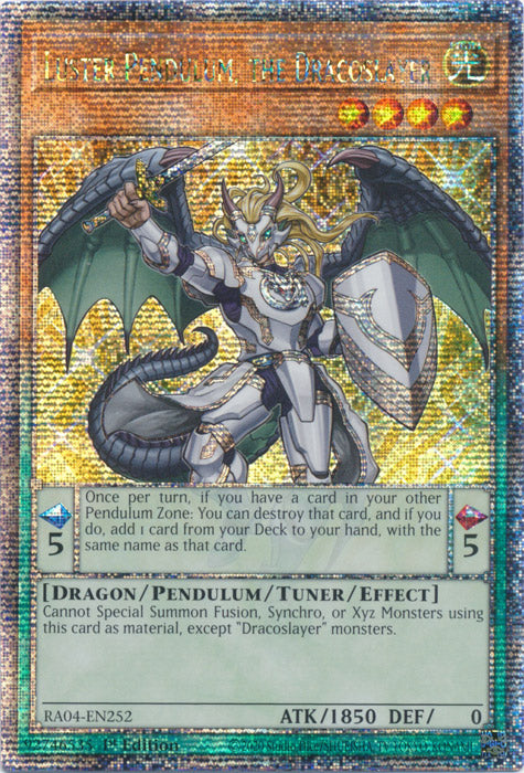 Yugioh - Luster Pendulum, the Dracoslayer *Select Rarity* RA04-EN252 (NM)