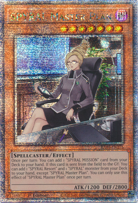 Yugioh - SPYRAL Master Plan *Select Rarity* RA04-EN276 (NM)