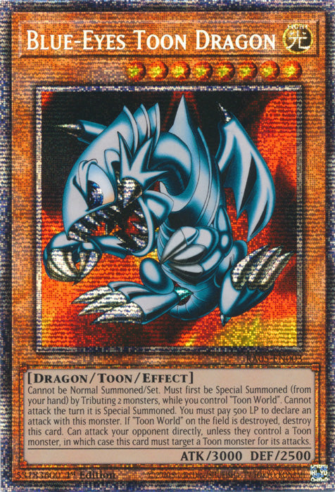 Yugioh - Blue-Eyes Toon Dragon *Starlight Rare* RA05-EN003 (NM)