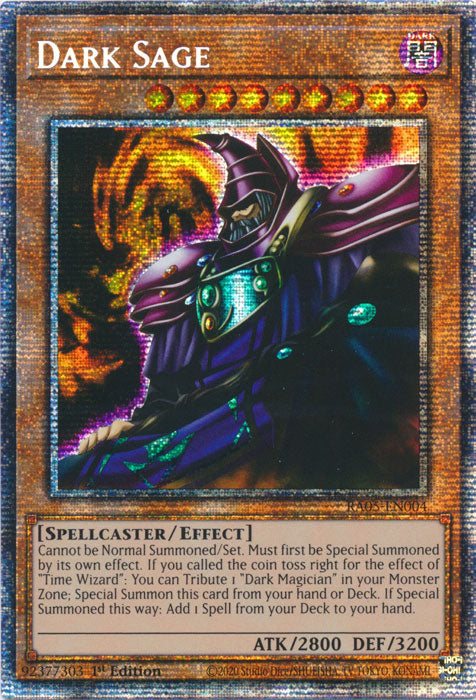Yugioh - Dark Sage *Starlight Rare* RA05-EN004 (NM)