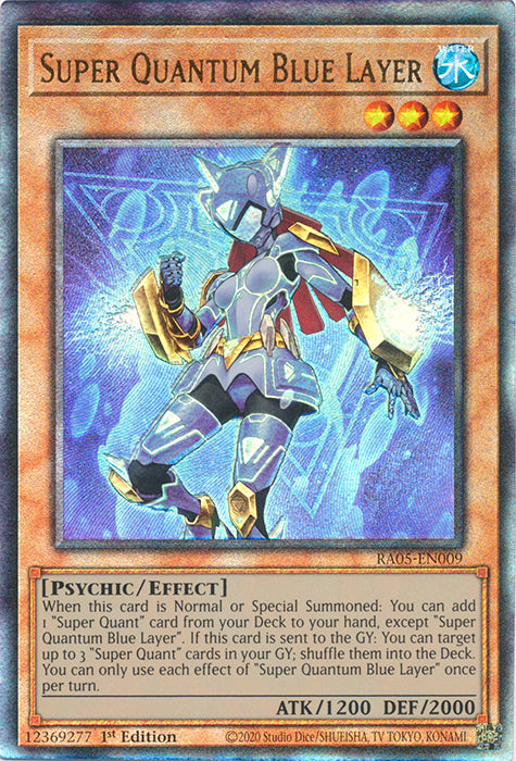 Yugioh - Super Quantum Blue Layer *Select Rarity* RA05-EN009 (NM)