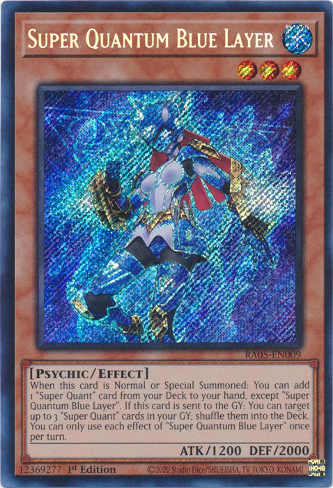 Yugioh - Super Quantum Blue Layer *Select Rarity* RA05-EN009 (NM)