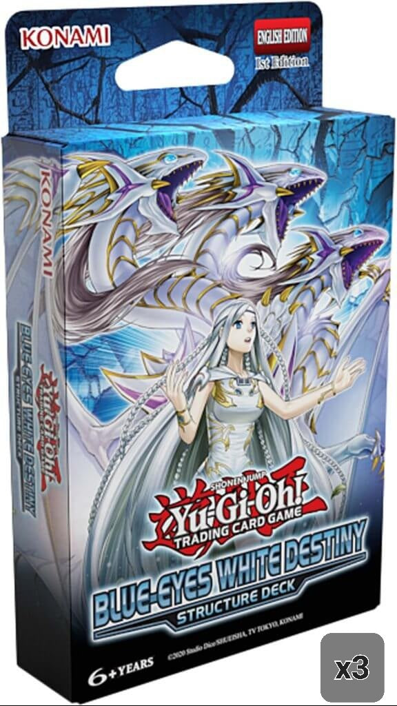 Yugioh - Blue-Eyes White Destiny Structure Deck