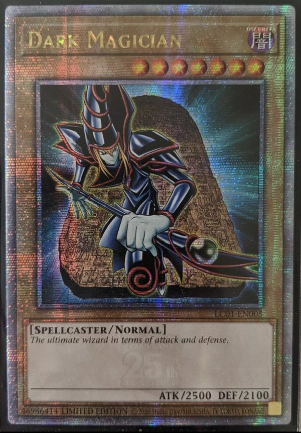 Yugioh - Dark Magician *Quarter Century Rare* LC01-EN005 (NM)