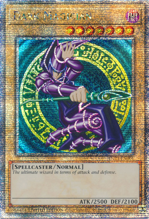 Yugioh - Dark Magician *Quarter Century Rare* TN23-EN001 (NM)