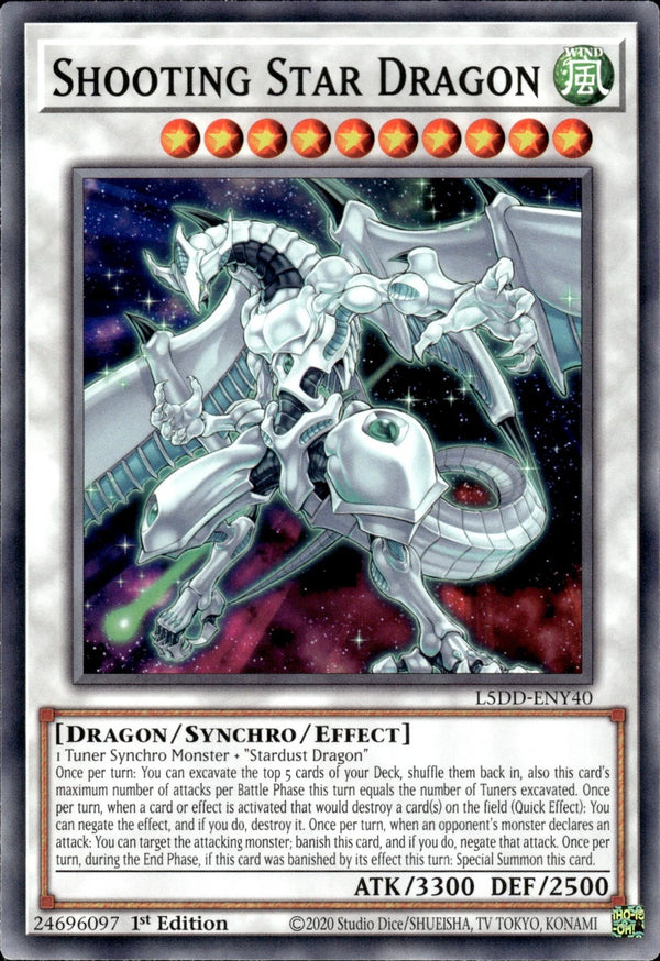 Yugioh - Shooting Star Dragon *Common* L5DD-ENY40 (NM)