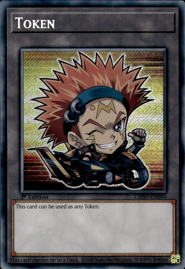 Yugioh - Token (Chibi Crow) *Secret Rare* L5DD-ENS06 (NM)