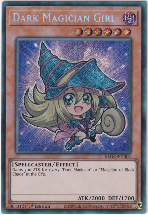 Yugioh - Dark Magician Girl *Secret Rare* BLGG-EN003 (NM)