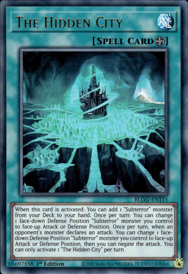 Yugioh - The Hidden City *Ultra Rare* BLGG-EN115 (NM)