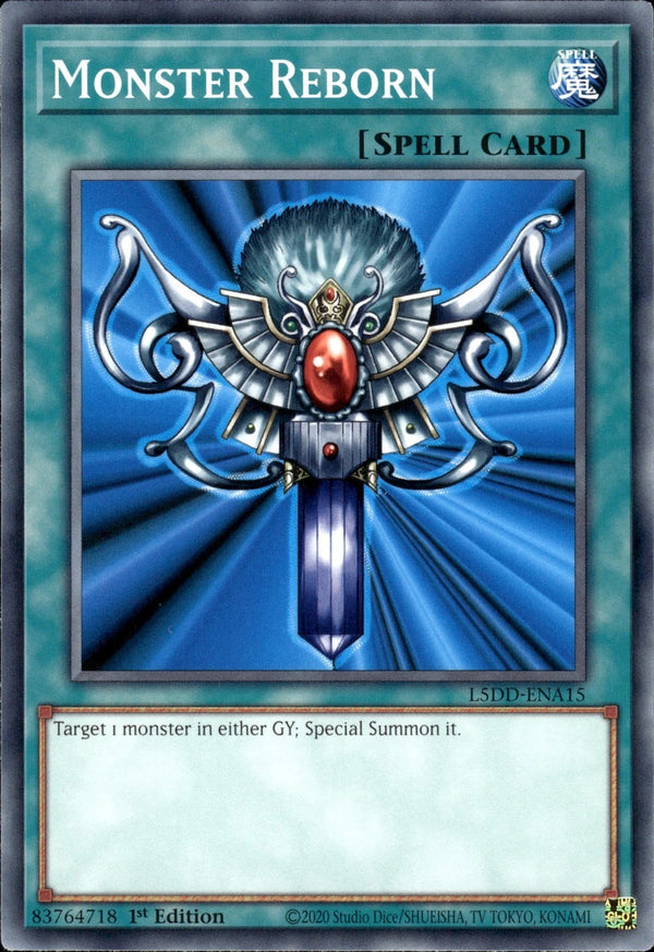 Yugioh - Monster Reborn *Common* L5DD-ENA15 (NM)