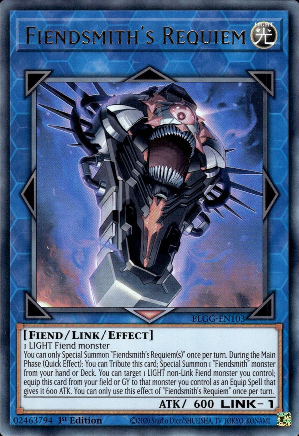 Yugioh - Fiendsmith's Requiem *Ultra Rare* BLGG-EN103 (NM)