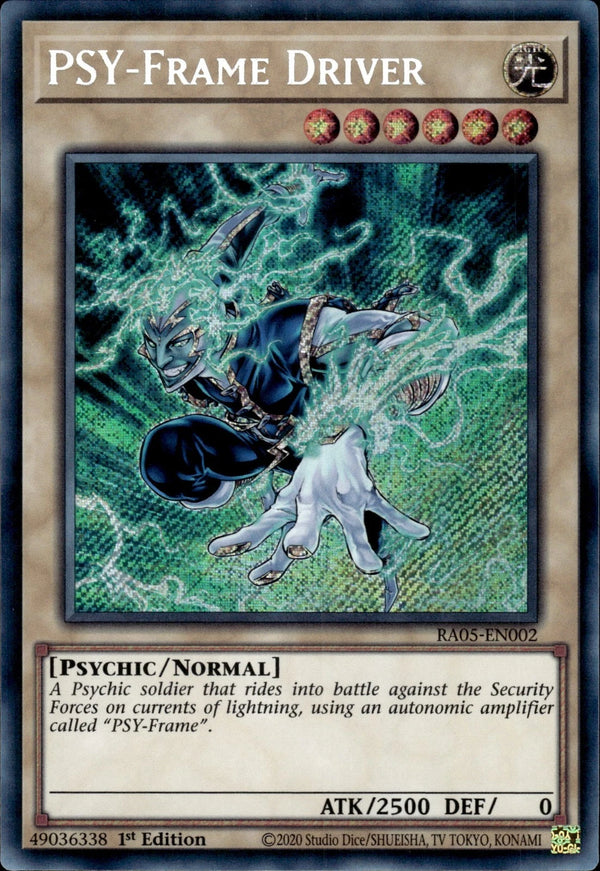 Yugioh - PSY-Frame Driver *Select Rarity* RA05-EN002 (NM)
