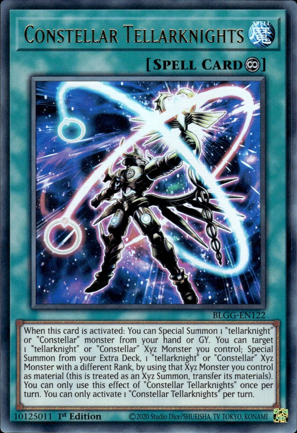 Yugioh - Constellar Tellarknights *Ultra Rare* BLGG-EN122 (NM)