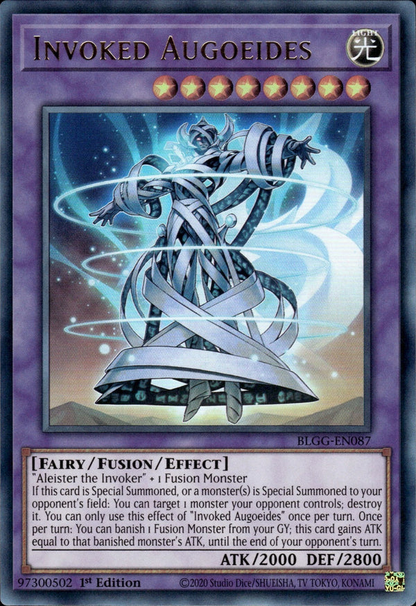 Yugioh - Invoked Augoeides *Ultra Rare* BLGG-EN087 (NM)