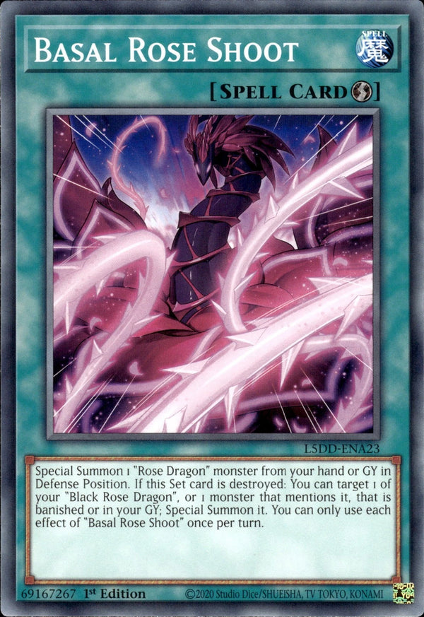 Yugioh - Basal Rose Shoot *Common* L5DD-ENA23 (NM)