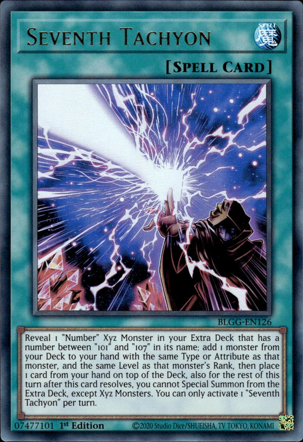 Yugioh - Seventh Tachyon *Ultra Rare* BLGG-EN126 (NM)
