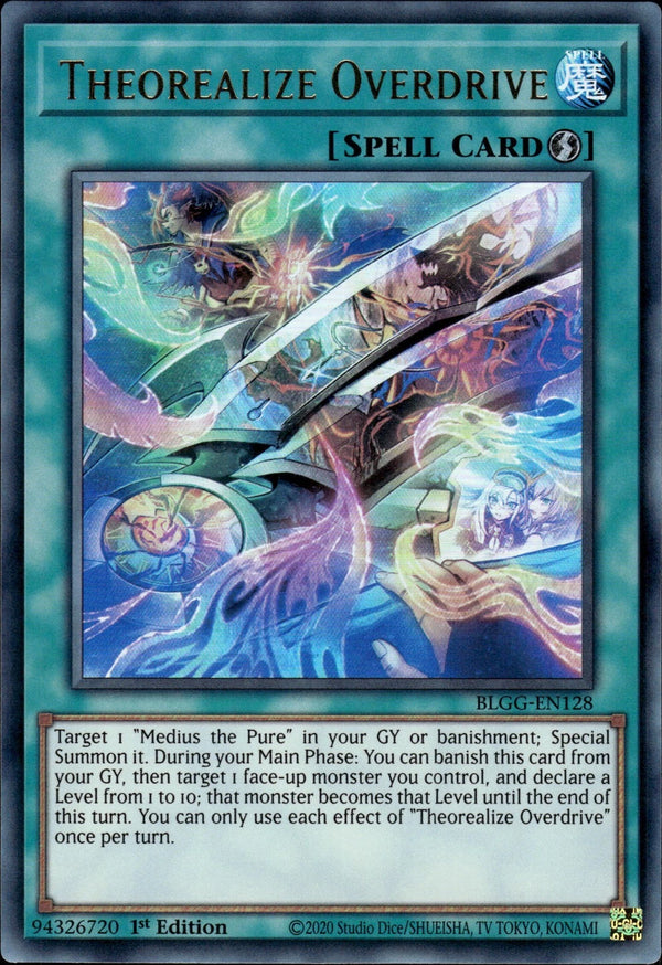 Yugioh - Theorealize Overdrive *Ultra Rare* BLGG-EN128 (NM)