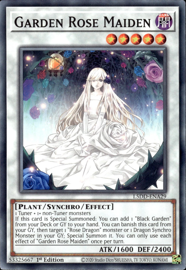 Yugioh - Garden Rose Maiden *Common* L5DD-ENA29 (NM)
