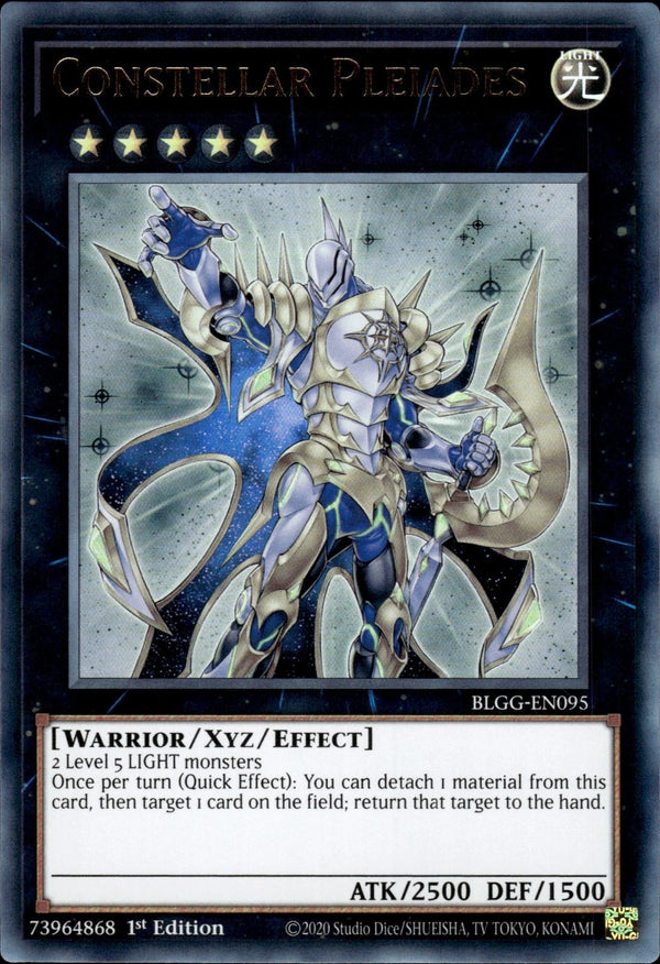 Yugioh - Constellar Pleiades *Ultra Rare* BLGG-EN095 (NM)