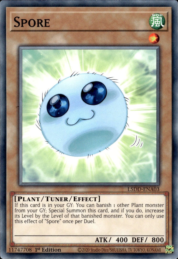Yugioh - Spore *Common* L5DD-ENA03 (NM)