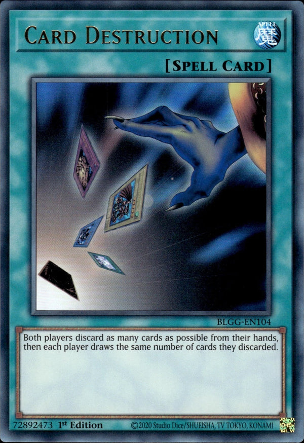 Yugioh - Card Destruction *Ultra Rare* BLGG-EN104 (NM)