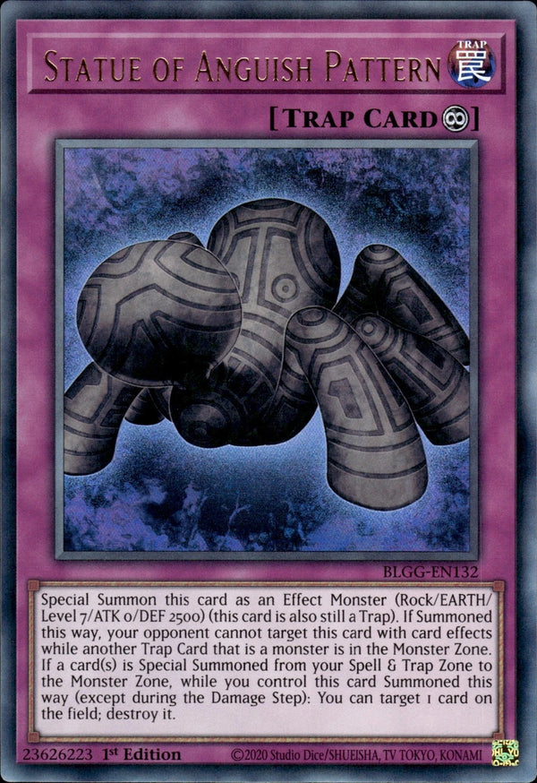 Yugioh - Statue of Anguish Pattern *Ultra Rare* BLGG-EN132 (NM)