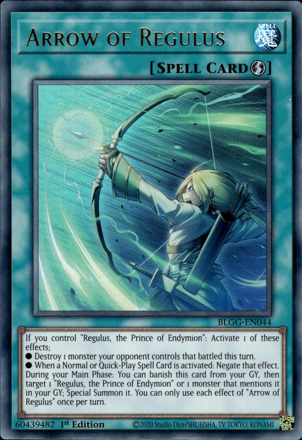 Yugioh - Arrow of Regulus *Ultra Rare* BLGG-EN044 (NM)