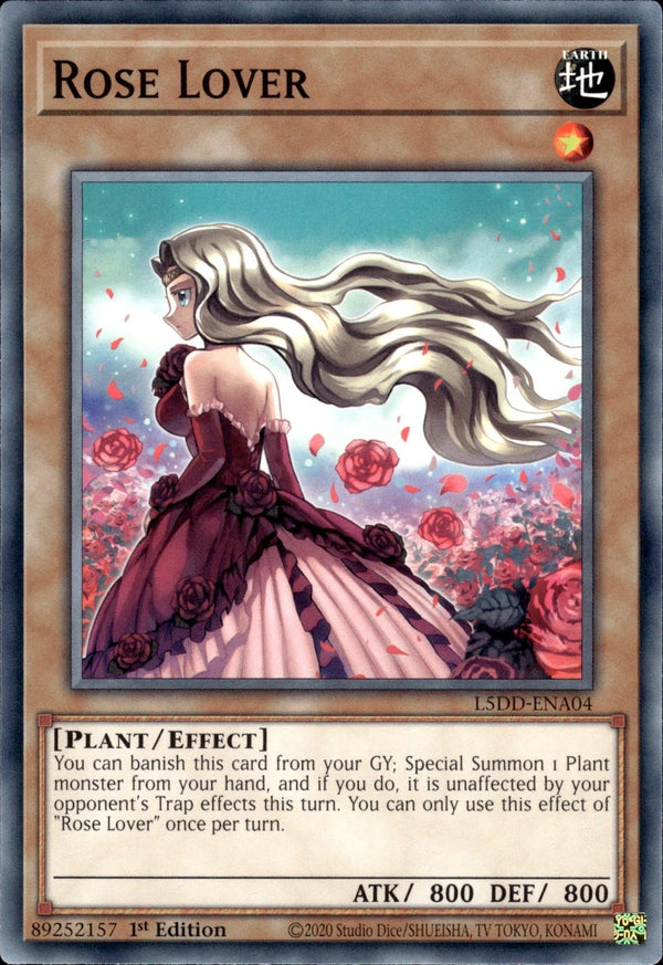 Yugioh - Rose Lover *Common* L5DD-ENA04 (NM)