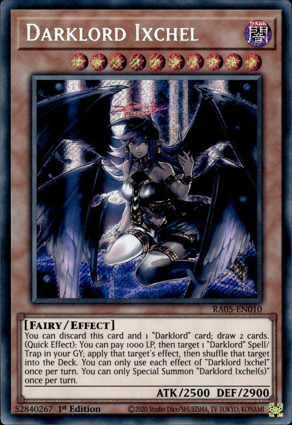 Yugioh - Darklord Ixchel *Select Rarity* RA05-EN010 (NM)