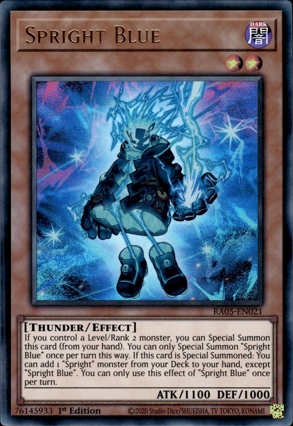 Yugioh - Spright Blue *Select Rarity* RA05-EN021 (NM)