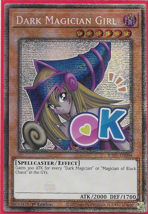 Yugioh - Dark Magician Girl *Select Rarity* RA05-EN084 (NM)