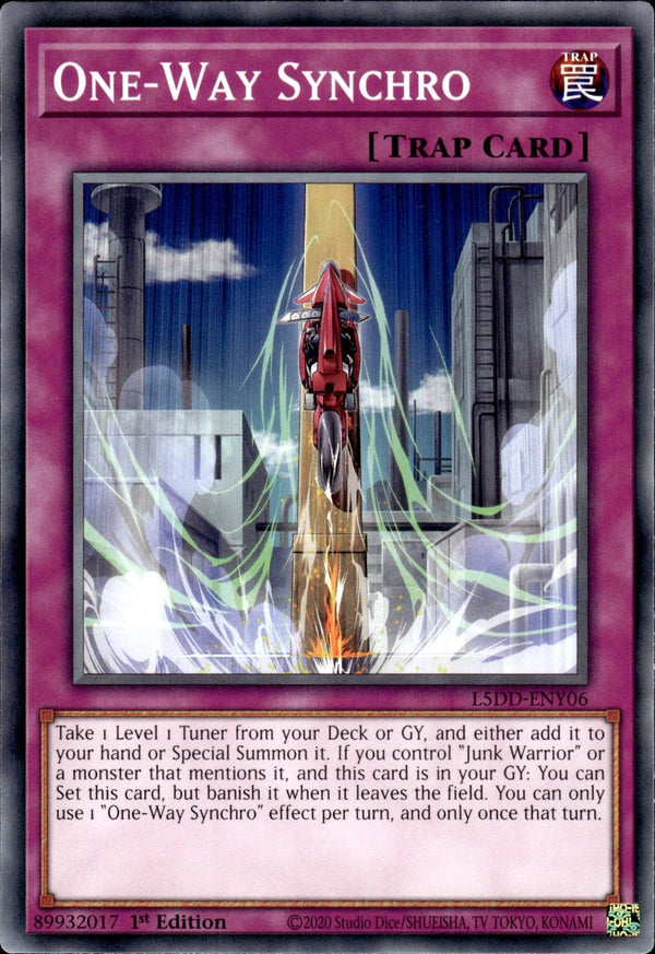Yugioh - One-Way Synchro *Common* L5DD-ENY06 (NM)
