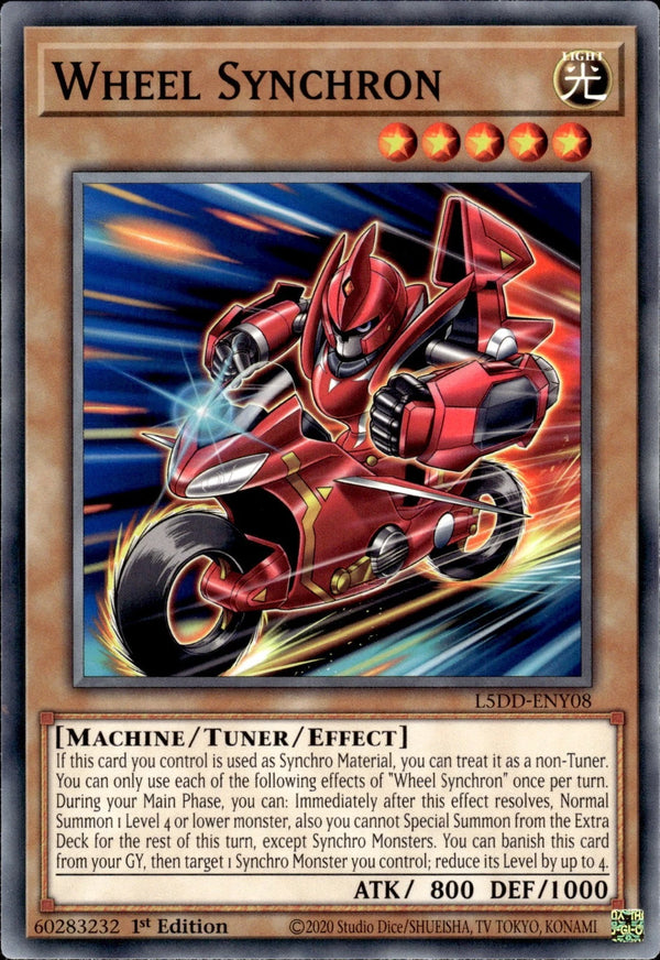 Yugioh - Wheel Synchron *Common* L5DD-ENY08 (NM)